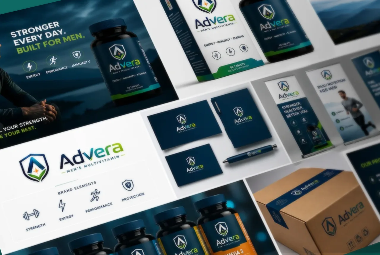 Cohesive brand identity system and packaging for a product launch